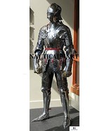 Halloween Medieval Reenactment Gothic Suit Of Armour, Full, German, Circ... - £716.50 GBP