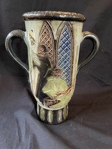Roger Guerin Master Listed Ceramist &quot;Large&quot; Art Pottery Vase/Urn w/Handle - £118.67 GBP