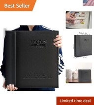 Handmade Large Capacity Photo Album - Magnetic Self-Stick for 3x5 to 8x1... - $43.50