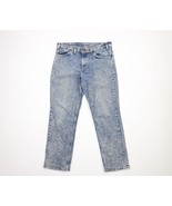 Vintage 80s Levis 305 Orange Tab Boys 33x28 Husky Acid Wash Denim Jeans USA - €64,00 EUR