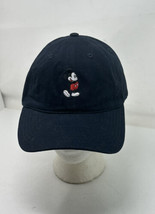 Disney Embroidered Classic Mickey Mouse Baseball Hat Blue Cap Adjustable... - $24.26