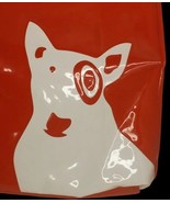 Target Bullseye Dog Red Tote Bag Reusable  - £19.46 GBP