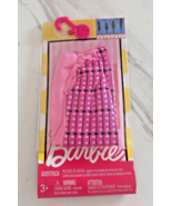 Barbie Mattel Fashions Pink Black White Dress New 2016 SS - $9.89