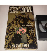 Marine Sniper Legend Carlos Hathcock in His Own Words New VHS - £20.79 GBP
