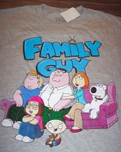 Vintage Style Family Guy Classic Couch T-Shirt Mens Small New Stewie Peter - £15.82 GBP