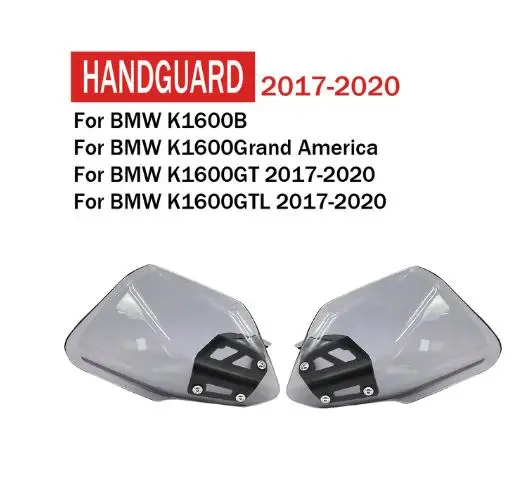 NEW   K1600B K1600GT K1600GTL Motorcycle Hand Guards Protector Handlebar Hanuard - £170.71 GBP