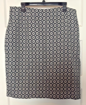 Worthington Women&#39;s Black and White Pencil Skirt Size 18 - $20.10