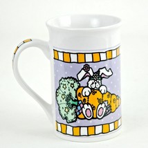 Royal Norfolk Easter 12 oz Mug Bunny Rabbit Garden Carrot Lavender Orange - £6.73 GBP