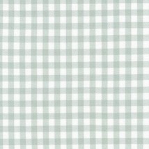 Light Sage Green Gingham - Custom Made Fitted Sheet - £19.18 GBP+