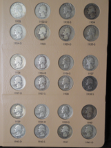 1932 D&amp;S 1998 Complete Set W/ Proofs Washington 90% Silver Quarters Collection - £911.61 GBP