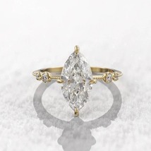 1.58 Ct Marquise Cut Engagement Art Deco Vintage Style Weddin Bridesmaid Gifts - £88.81 GBP