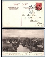 1906 GREAT BRITAIN Postcard - Stratford On Avon to Atlantic (Quincy), MA... - £2.32 GBP