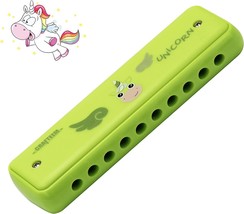 Crafteem Color Blues Harmonica, Key Of C For Children, Toddlers, And Beginners, - £29.87 GBP