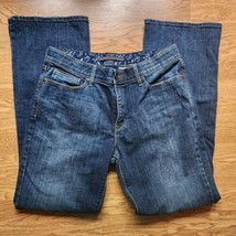 Levi&#39;s Jeans Women&#39;s Size 12 Perfect Waist 525 Bootcut Mid Rise Blue Pants - $15.88
