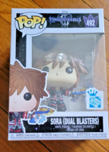 Funko POP! Kingdom Hearts Sora w/ Dual Blasters #492 Insider Club Exclusive - £15.92 GBP