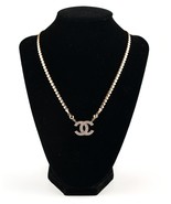 *14k Yellow Gold Cubic Zirconia Necklace 17&quot; - $36,820.97 MXN