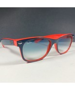 Ray Ban RB 2132 789/3F Orange/Blue New Wayfarer Unisex Sunglasses w/Case - $84.99