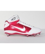 Nike Zoom Flywire Red &amp; White Football Cleats Shoes Removable Cleats Men... - £92.14 GBP
