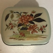 Vintage Small Flowery Tin ODS2 - £5.44 GBP