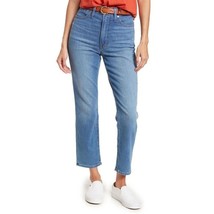 NEW Madewell Perfect Vintage Cropped Jeans in Cartigan Wash Size 32 with... - £50.68 GBP