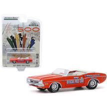 1971 Dodge Challenger Convertible Official Pace Car Orange "55th Indianapolis... - $17.31