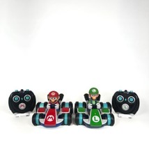 Jakks Nintendo Mario Luigi Kart 8 Mini Anti Gravity RC Racers Pair Tested Read - £52.97 GBP