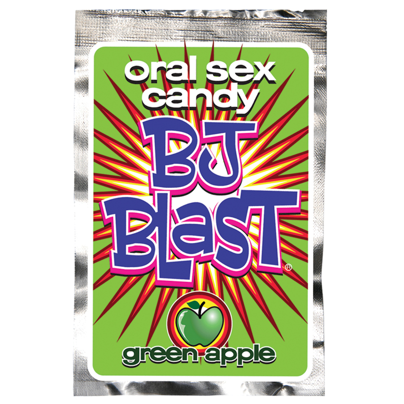 BJ Blast Blow Jobs Oral Sex Candy Pop Rocks, Green Apple Flavors 6 packs - £10.21 GBP