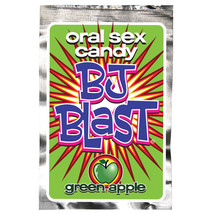 BJ Blast Blow Jobs Oral Sex Candy Pop Rocks, Green Apple Flavors 6 packs - £10.23 GBP