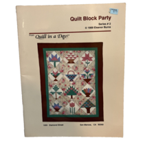 Quilt Block Party Quilter&#39;s Year Quilt in a Day Eleanor Burns Book Serie... - £7.71 GBP