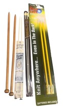 Lot of Knitting Needles: Susan Bates Leisure Arts &amp; The Knit Lite For S/M/L Proj - £11.71 GBP