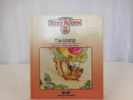 Teddy Ruxpin The Story of  The Airship  HC Book ONLY Vintage 1985 - £5.47 GBP