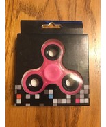 Fidget Glow in the Dark Flip Spinner New Light Pink-RARE VINTAGE-SHIPS N... - $14.73