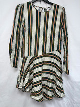 BCBGeneration Striped Multicolor Long Sleeve Blouse Size Small (DEFECT) - £7.21 GBP