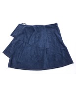 She + Sky Faux Suede Mini Side Zip Dark Blue Size S - $19.24 CAD