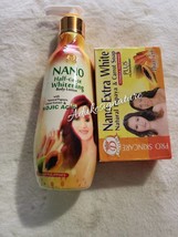 Nano half-caste whitening set: lotion and soap - £33.75 GBP