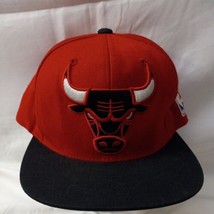 Chicago Bulls Mitchell And Ness SnapBack Hardwood Classics Cap Hat NBA EUC - £17.40 GBP