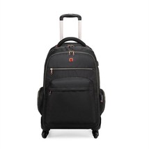 New Waterproof  Multifunction Rolling Luggage 18&quot;22&quot;Spinner Backpack Shoulder Tr - £239.13 GBP