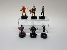 DC Heroclix lot of 6 Bane, captain america, batman, thor, catwoman - £10.34 GBP