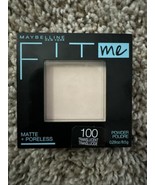 Maybelline Fit Me! Matte + Poreless Pressed Powder 100 Translucent - $10.44 CAD