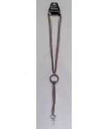 EXPRESS 10 Strand Ball Chain Long NECKLACE Round Silver Metal Beads TRENDY - $19.75 CAD
