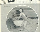 Panorama Miami Beach Florida Entertainment Guide 1972 Capote Nixon Lansk... - $54.53