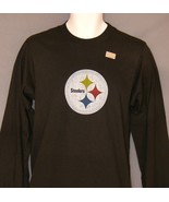 Pittsburgh Steelers T-Shirt Mens Small Vintage Logo Black Football NEW S... - £14.73 GBP