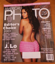 American Photo Magazine J. Lo Jennifer Lopez Photos; McGinley July /Aug 2003 NF - £22.03 GBP