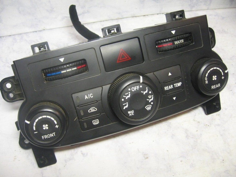 2006-2009 Kia Sedona Dash Mounted A/C Heat Manual Temperature Climate Co... - $83.66