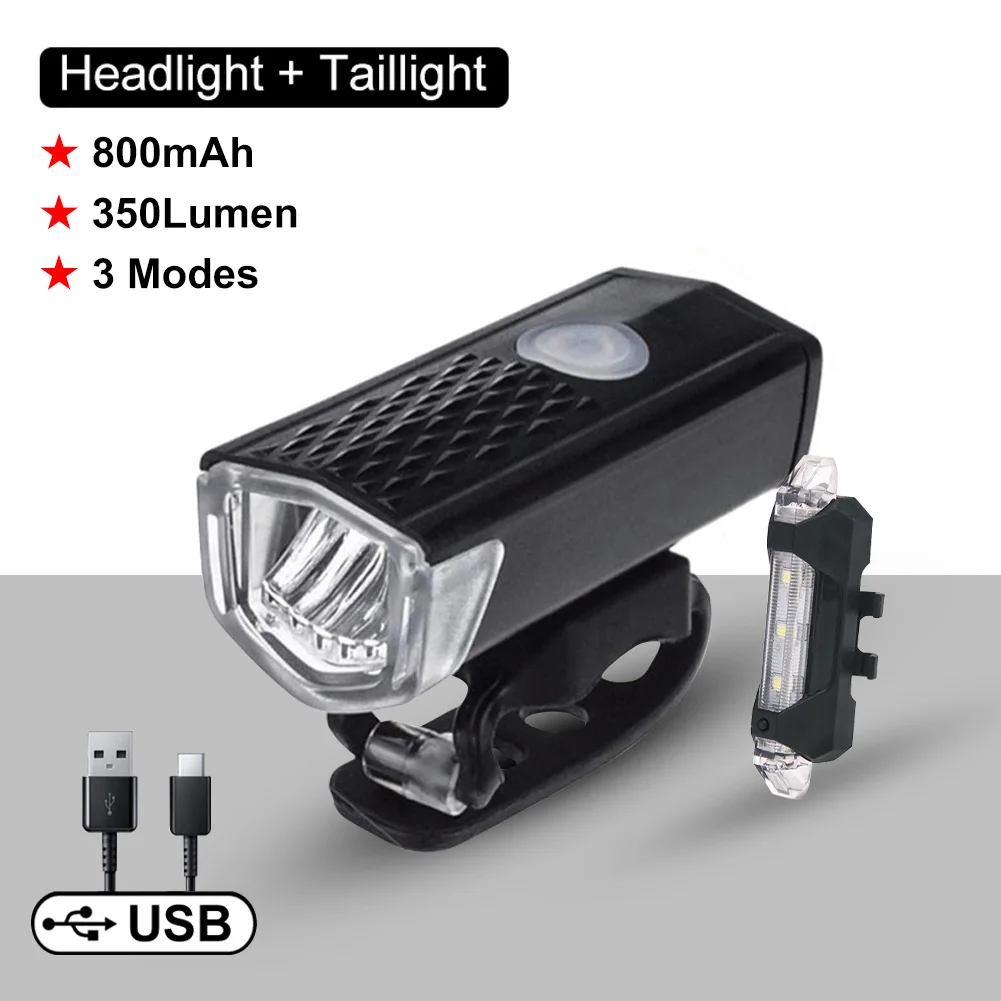 Bicycle Front Light USB Rechargeable MTB Road Mountain Bike Headlight Cy... - $115.00