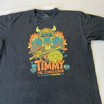 Timmy The Conqueror 17th Year Anniversary Men's Graphic Black T-Shirt Size Large image 10