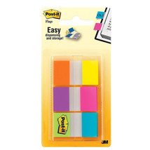 Post-it Alternating Electric Glow Flags (60 Sheets) - $15.09