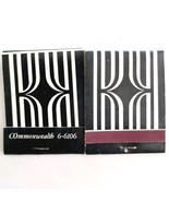 Ken&#39;s Pub Copley Square Vintage Matchbook Bar Mass Unstruck Lot Of 2 E19G - €17,15 EUR