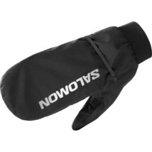 Salomon BONATTI Waterproof Unisex Running Mittens, Deep Black/Reflective... - $69.97