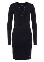 BRUNO BANANI Knitted Dress with Tie Detail UK 16 US 12 EUR 44 (fm3-9) - $51.52